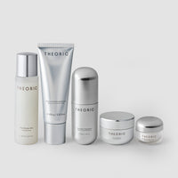 Kit The Full Routine com a rotina completa de skincare da Theoric