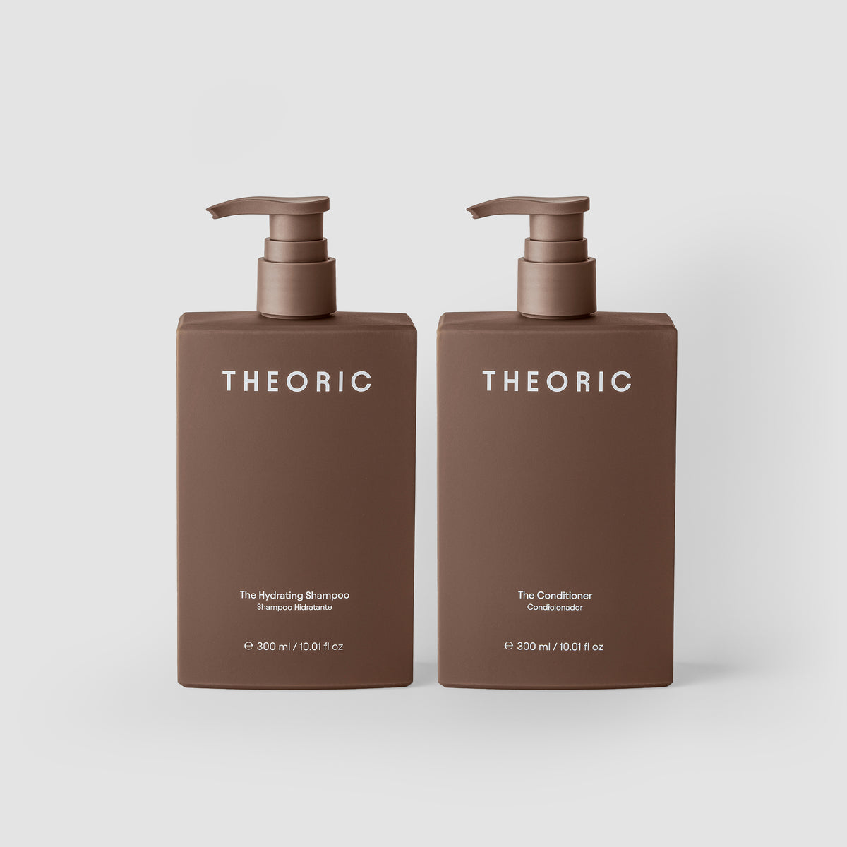 Kit The Daily Hydration com shampoo hidratante e condicionador da Theoric